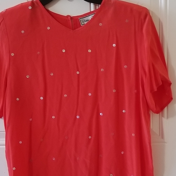 COPY - Diane Gilman Peach Lager Top - Picture 2 of 9